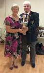 Ladies Singles Champions Maureen Cox