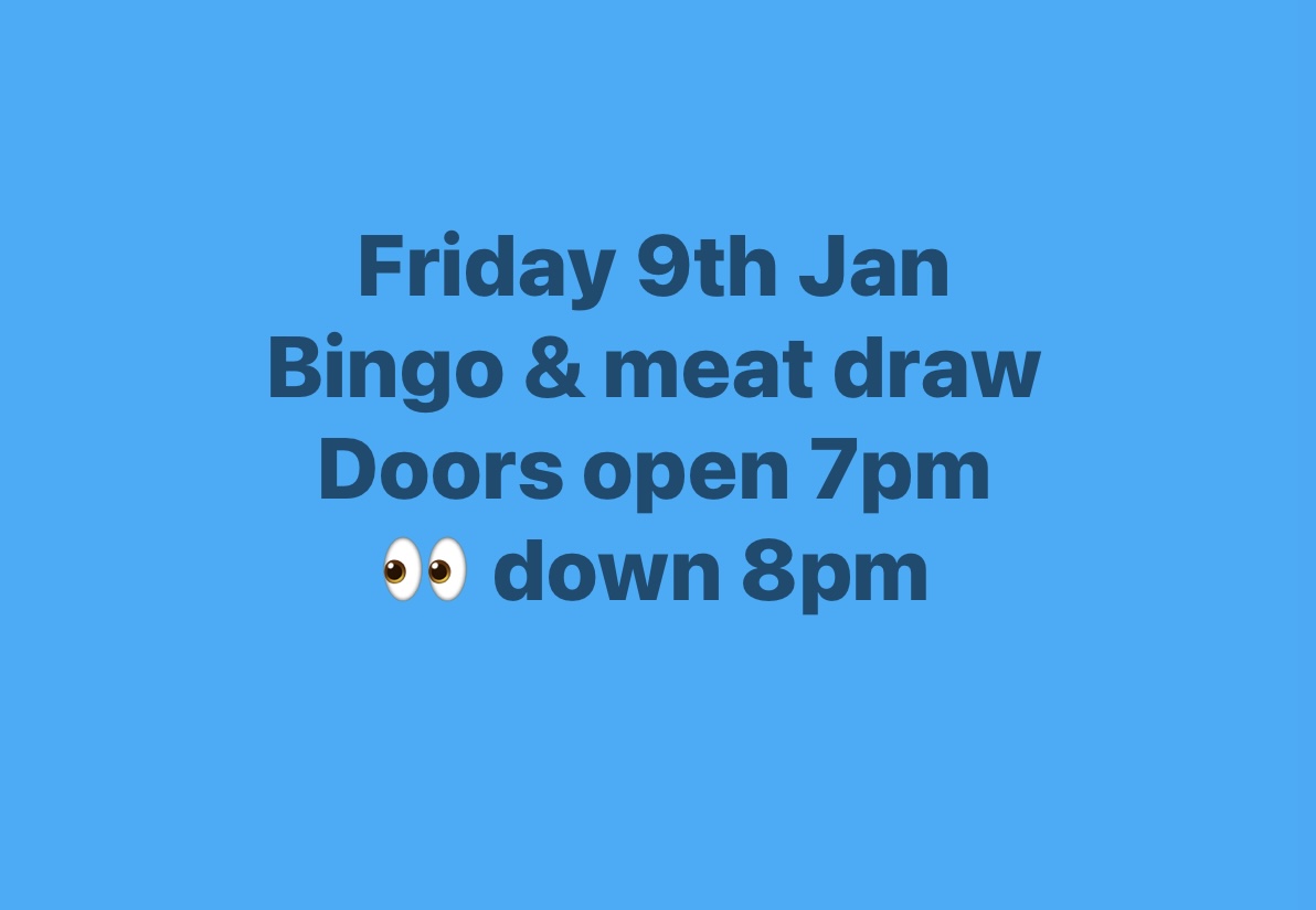 bingo and meat 2026