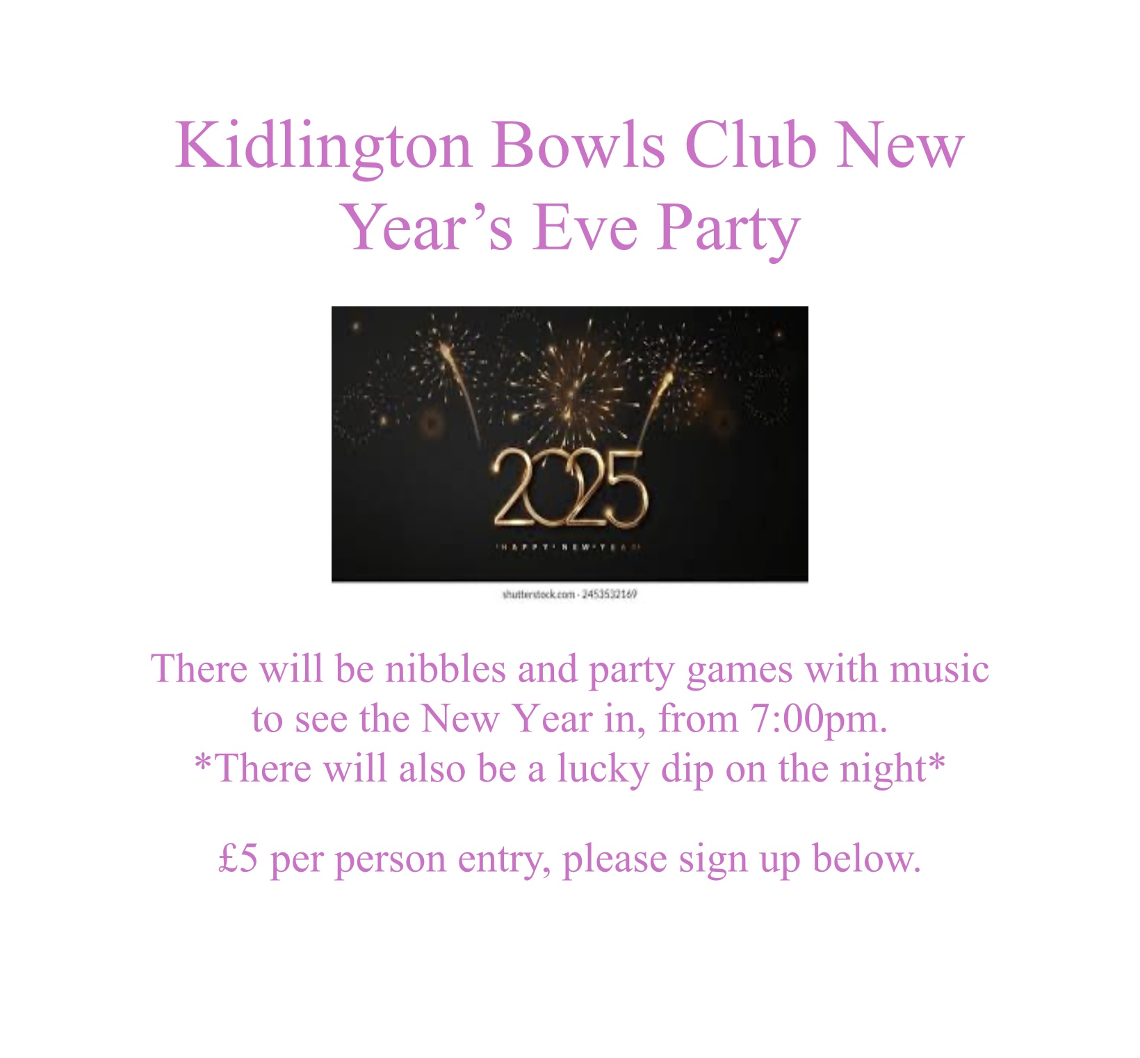 new years eve party